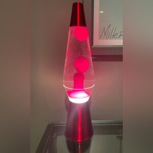 Lava Lamp - Red